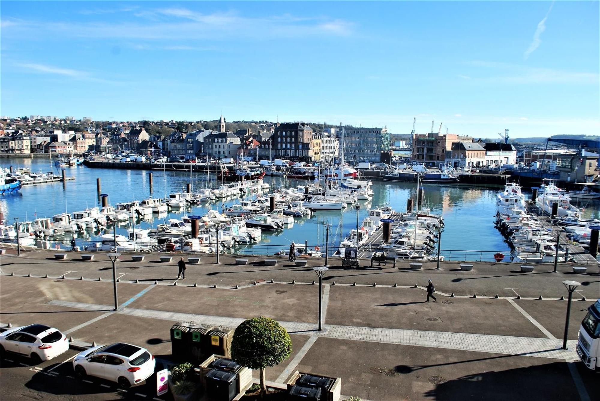 迪耶普Duplex Avec Vue Sur Le Port De Plaisance公寓 外观 照片